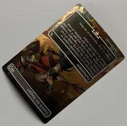 MTG Final Fantasy Commander Search for Dagger Enchantment RARE FOIL #0459 - Image 5