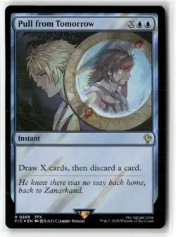 Pull from Tomorrow Commander: Final Fantasy Surge Foil NM - Image 1