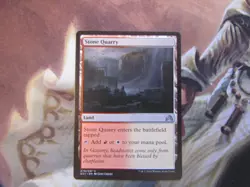 Stone Quarry UNC Land x4 and Vessel of Volatility COM 4x Shadows Over Innistrad - Image 2