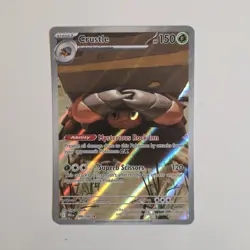 2025 Pokemon Crustle Full Art Holo Destined Rivals #186/182 - Image 1