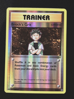 Brock's Grit Evolutions 74/108 Reverse Holo Pokemon TCG - NM - Image 1