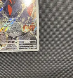 Pokemon TCG Gigalith 129/086 SV: White Flare Illustration Rare Holo Near Mint - Image 4