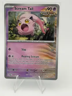 Pokemon TCG Scream Tail 042/131 Sv: Prismatic Evolutions Master Ball Holo - Image 1