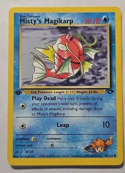 Pokemon 1st Edition Gym Challenge – Misty's Magikarp 88/132 – Common – NM - Image 1