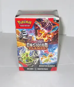 NEW Pokemon TCG Scarlet & Violet Obsidian Flames Booster Bundle Box SEALED - Image 2