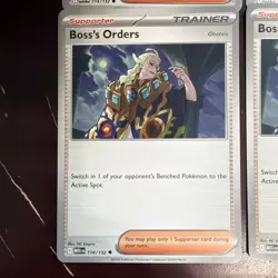 4x Boss's Orders 114/132 x4 - Mega Evolution - Pokemon TCG - Uncommon - Plays - Image 2
