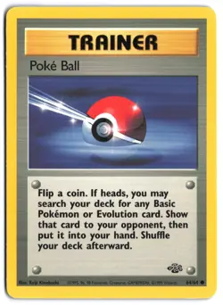 Poke Ball 64/64 - Jungle Unlimited LP Pokemon TCG - Image 1