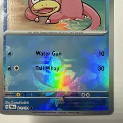 Pokemon TCG Slowpoke (poke Ball Pattern) 018/131 Sv: Prismatic Evolutions Holo - Image 4