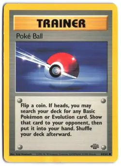 Poke Ball 64/64 - Jungle Unlimited MP Pokemon TCG - Image 1