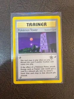 Pokemon TCG Pokemon Tower 42 Black Star Promo LP - Image 1