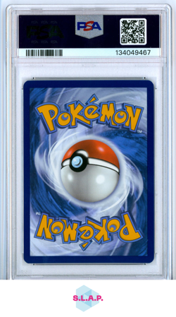 LEAFEON MASTER BALL REVERSE HOLO POKEMON PRE EN-PRISMATIC EVO 2025 005 PSA 10 - Image 2