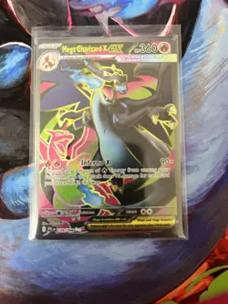 Mega Charizard X EX 109/094 Foil Rare Pokemon TCG Flame Stage 2 English - Image 1