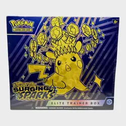 Pokemon TCG Scarlet & Violet Surging Sparks Elite Trainer Box ETB New Sealed - Image 1