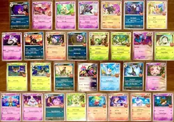 🎃POKEMON SET COMPLETO TRICK OR TRADE 30/30 2024 3st EDITION HALLOWEEN ENGLISH🎃 - Image 1