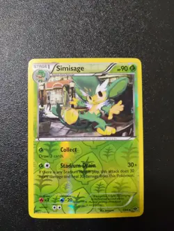 Simisage 7/99 Reverse Holo Rare NM | Pokemon Next Destinies - Image 1