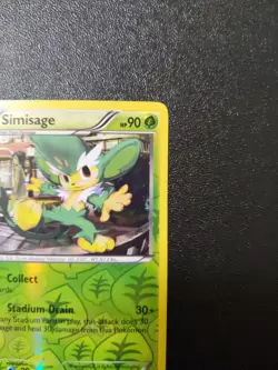Simisage 7/99 Reverse Holo Rare NM | Pokemon Next Destinies - Image 2