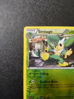 Simisage 7/99 Reverse Holo Rare NM | Pokemon Next Destinies - Image 3