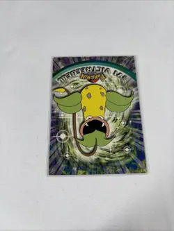 2000 Topps Pokemon TV Animation Series Black Logo #71 Victreebell - Image 3