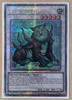 Naturia Beast RA03-EN238 Quarter Century Secret Rare 1st Ed - Image 1