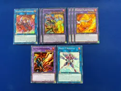 Yu-Gi-Oh! - Joey Wheeler's Complete Flame Swordsman Fusion Deck - Image 2