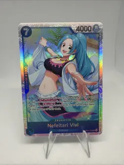 One Piece TCG Nefeltari Vivi EB04-025 The Azure Sea's Seven English - Image 1