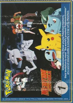 Vintage 1999 Pokemon Burger King PokeTrivia Movie Card '#12 Butterfree', LP - Image 2