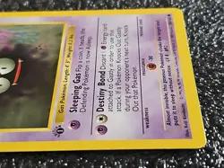 GASTLY 1st EDITION 1999 Pokemon Base Set Card #50/102 - Image 4
