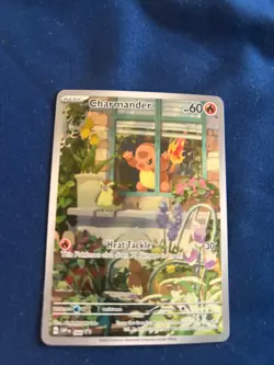 Charmander 044 Scarlet & Violet Promo Cards Holo Full Art Character Rare English - Image 1