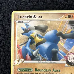 Lucario GL 8/111 Rising Rivals Holo Rare Pokemon Card NM - Free Shipping - Image 2