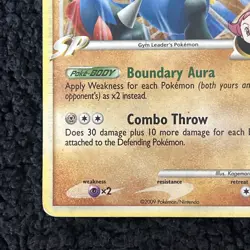 Lucario GL 8/111 Rising Rivals Holo Rare Pokemon Card NM - Free Shipping - Image 3