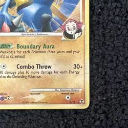 Lucario GL 8/111 Rising Rivals Holo Rare Pokemon Card NM - Free Shipping - Image 4