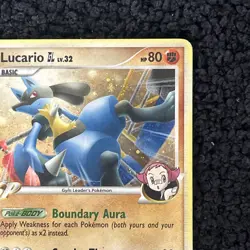 Lucario GL 8/111 Rising Rivals Holo Rare Pokemon Card NM - Free Shipping - Image 5