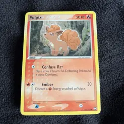 Pokemon Card Vulpix EX Power Keepers Common 69/108 Near Mint - Image 1