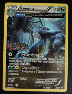 Kingdra XY39 XY Primal Clash Stamp Pre-Release Alt Art Pokemon Card Mint / NM - Image 1