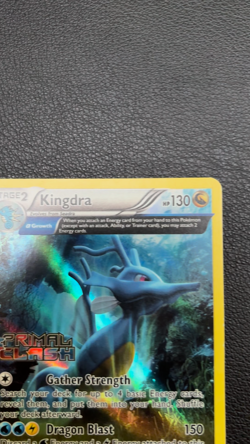 Kingdra XY39 XY Primal Clash Stamp Pre-Release Alt Art Pokemon Card Mint / NM - Image 2