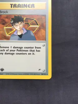 Pokemon Cards: Gym Heroes 1st Edition Rare: Lt. Surge 101/132 - Image 4