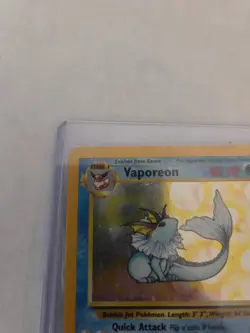 Pokemon Cards: Jungle Rare Holo: Vaporeon 12/64 LP-MP - Image 2
