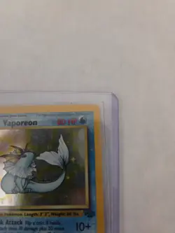 Pokemon Cards: Jungle Rare Holo: Vaporeon 12/64 LP-MP - Image 3