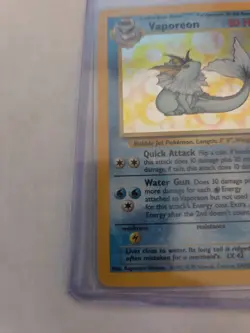 Pokemon Cards: Jungle Rare Holo: Vaporeon 12/64 LP-MP - Image 4