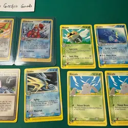 Pokemon TCG EX Dragon 29 Card Lot, Crawdaunt Holo, Regular Flygon, LP/MP - Image 4