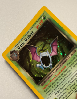 Pokemon Dark Golbat TCG Team Rocket Holo Card 7/82 Unlimited Excellent Condition - Image 3