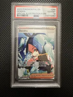 Dendra 266/193 Paldea Evolved Special Illustration Rare Card PSA 10 Gem Mint - Image 1