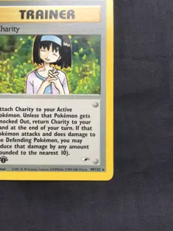 Pokemon Cards: Gym Heroes 1st Edition Rare: Charity 99/132 - Image 4