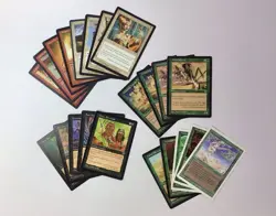 (20) MTG Vintage Mixed Card Bulk Lot 1994-03 Old Border Magic The Gathering - Image 1