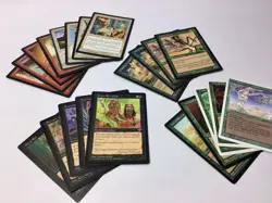 (20) MTG Vintage Mixed Card Bulk Lot 1994-03 Old Border Magic The Gathering - Image 3
