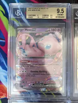 Pokemon 10x Graded Card Lot Beckett Ex’s V’s VMAX Lot#49 - Image 2