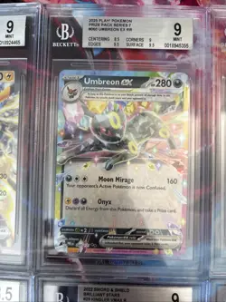 Pokemon 10x Graded Card Lot Beckett Ex’s V’s VMAX Lot#49 - Image 4
