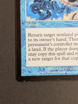 MTG Card - 1x Chain of Vapor - Onslaught - LP - Vintage - MAgic The Gathering 73 - Image 3