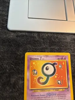 Pokemon TCG Unown Black Star Promo Card #38 LP Condition - Image 3