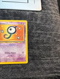 Pokemon TCG Unown Black Star Promo Card #38 LP Condition - Image 5
